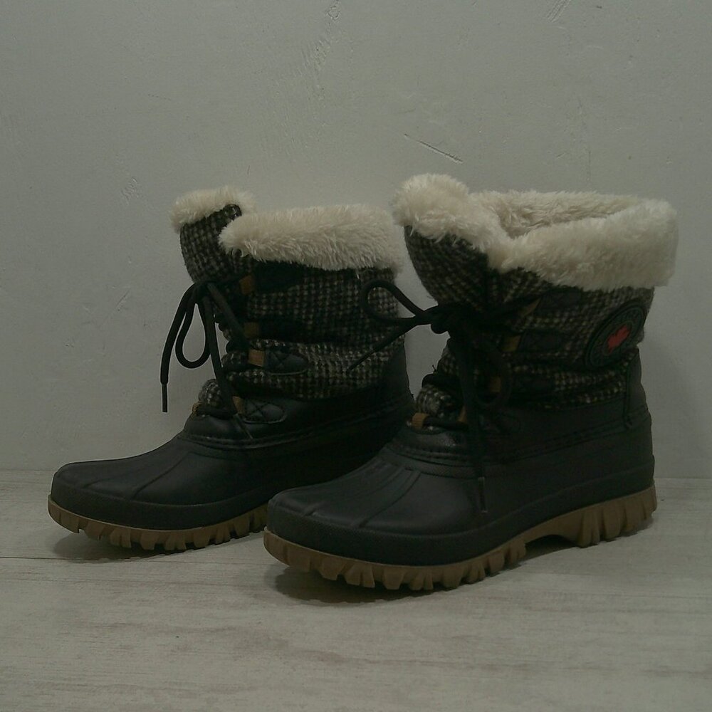 Storm by Cougar Cabin Waterproof Insulated Duck Winter Snow Boots Size 7 - Picture 7 of 11